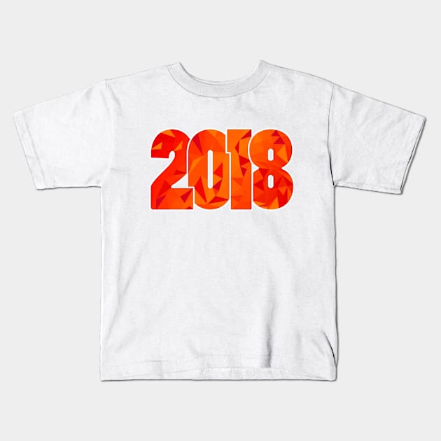 2018 Kids T-Shirt by Wttechnology